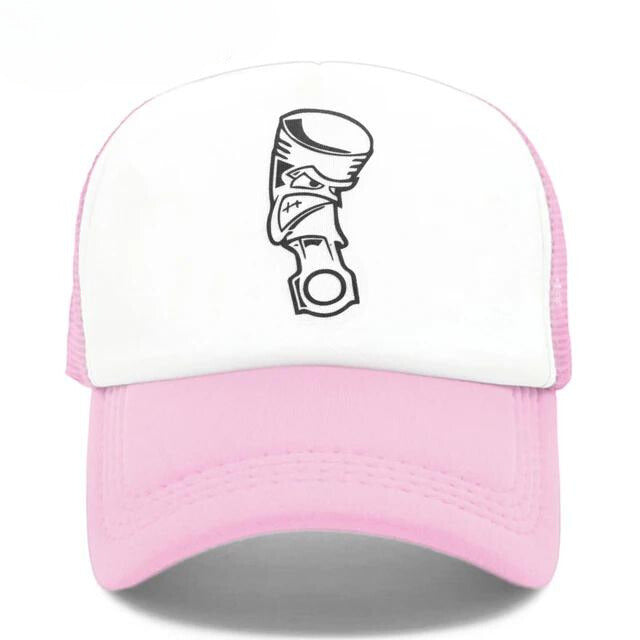 Angry Piston Trucker Hat - Fushia