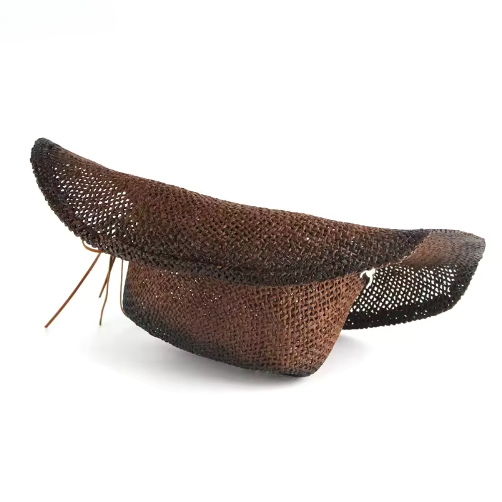 Classic Western Straw Cowboy Hat - Fushia