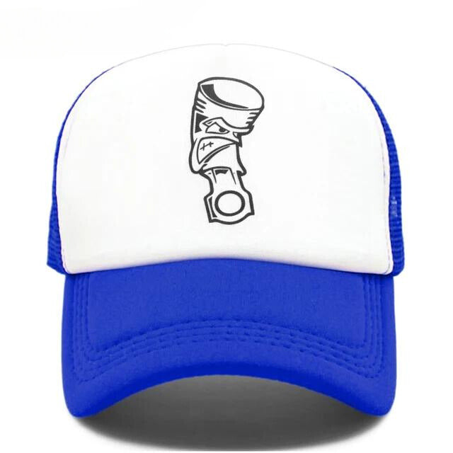 Angry Piston Trucker Hat - Blue