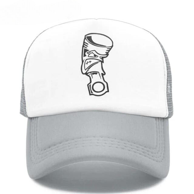Angry Piston Trucker Hat - Gray