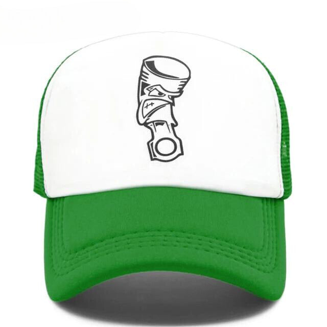Angry Piston Trucker Hat - Green