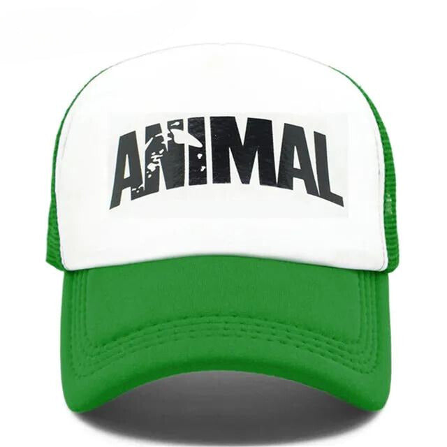 Animal' Mesh Trucker Hat - Green