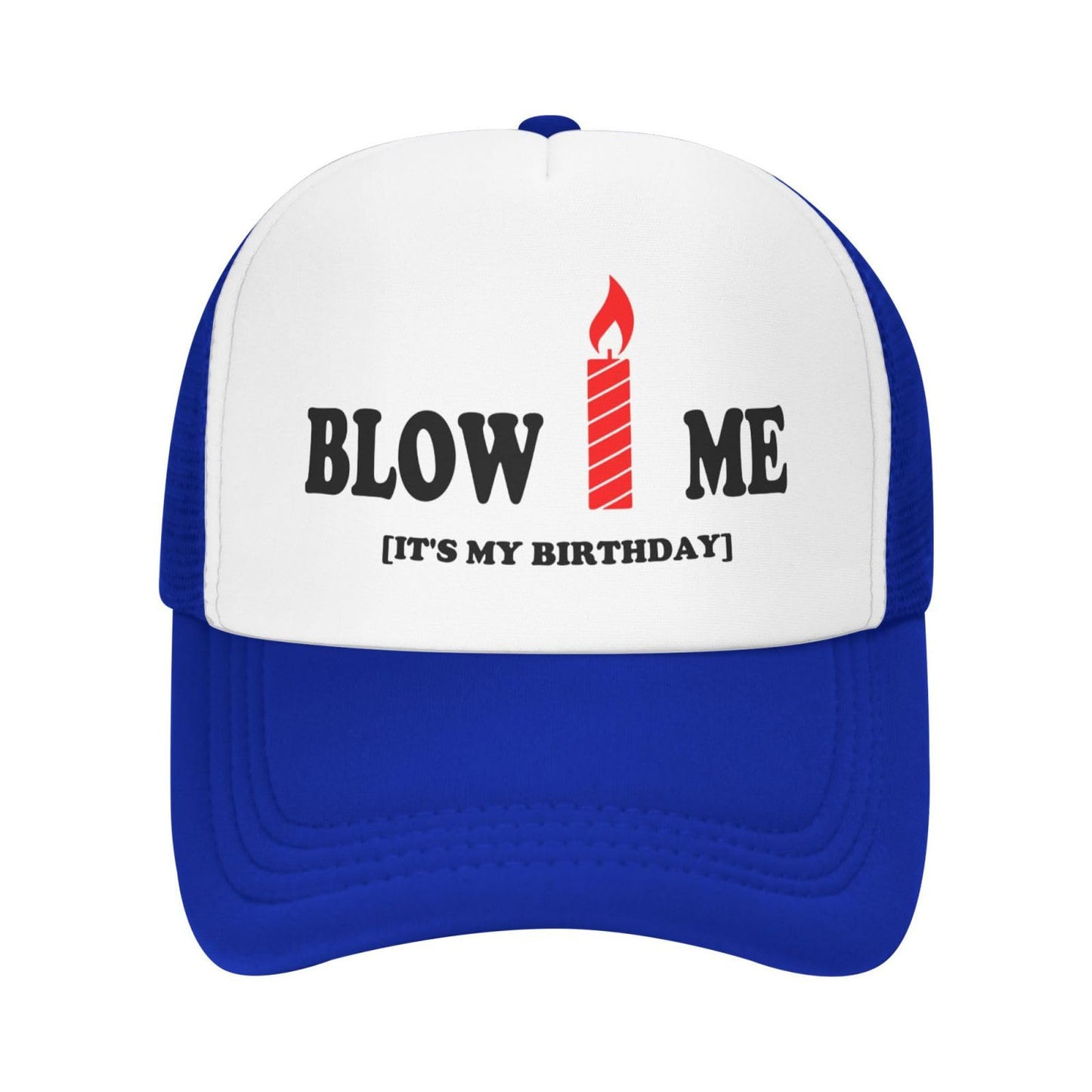 Birthday Bash Trucker Hat - Blue