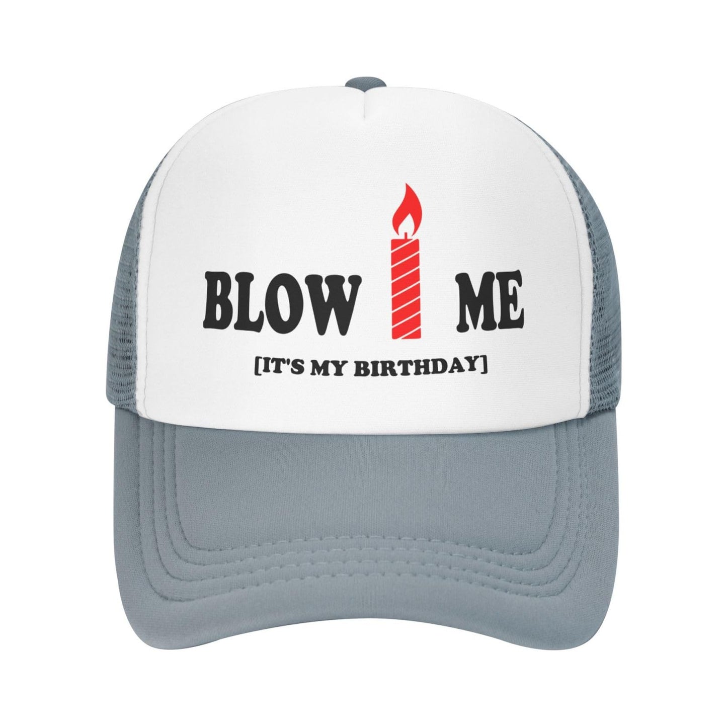 Birthday Bash Trucker Hat - Gray