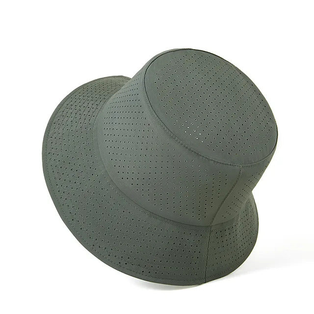 BreezeFlex Perforated Bucket Hat - Army Green