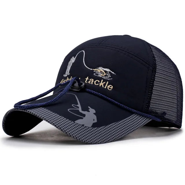 Bright Fishing Tackle Baseball Cap - Navy