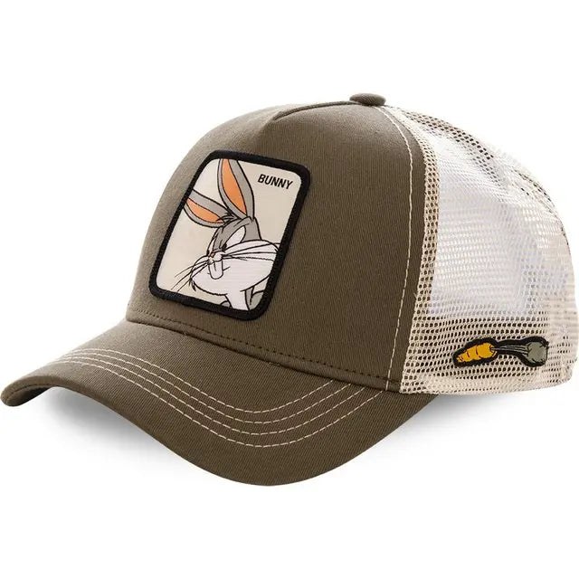 Bugs Bunny Patch Trucker Hat - Brown