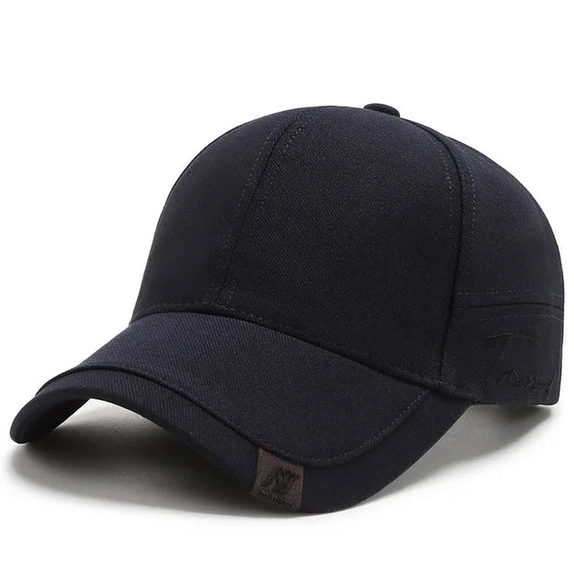 Classic Outdoor Baseball Cap - Navy Blue