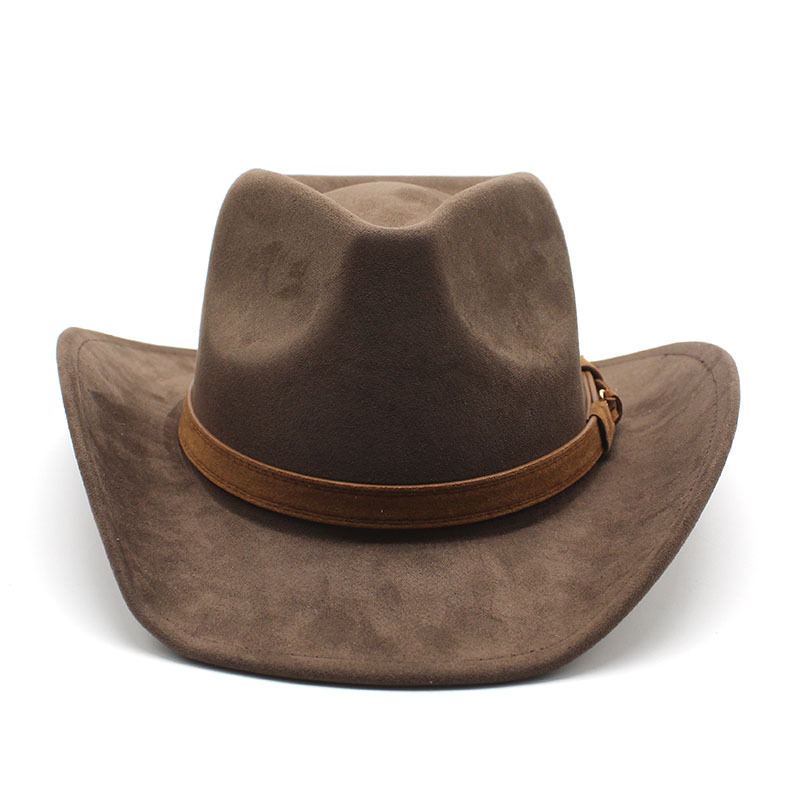 Classic Suede Cowboy Hat - Front