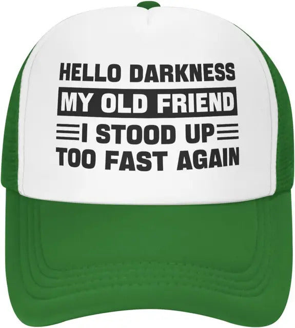 Faint Humor Foam Trucker Hat - Green