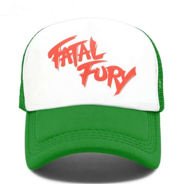 Fatal Fury Trucker Hat - green
