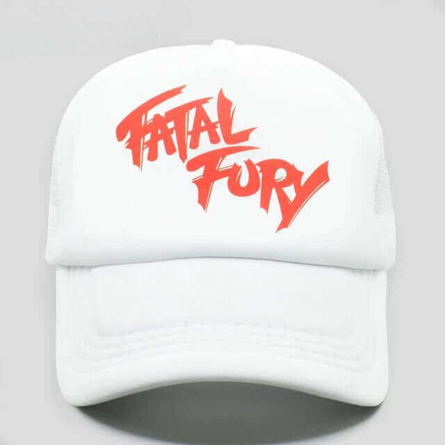 Fatal Fury Trucker Hat - white