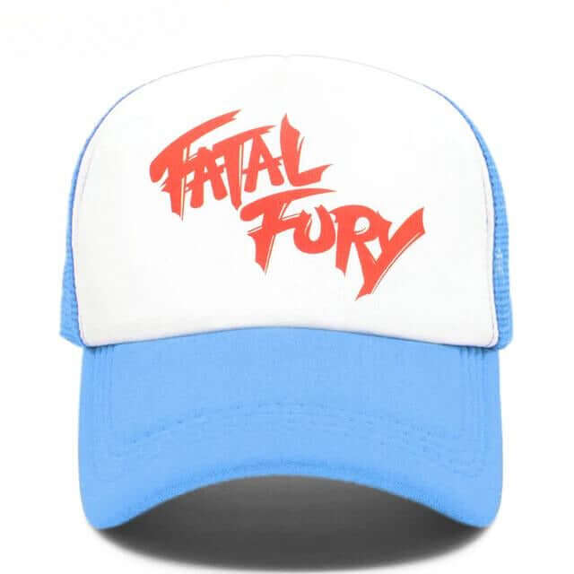 Fatal Fury Trucker Hat - skyblue