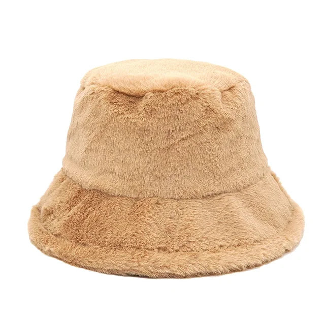 FurHaven Luxe Bucket Hat - Beige