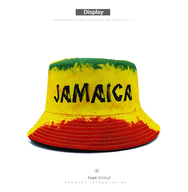 Jamaica-Inspired Bucket Hat - Yellow