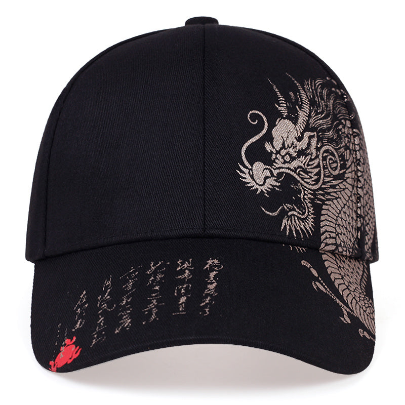 Mystic Dragon Printed Baseball Cap - Front