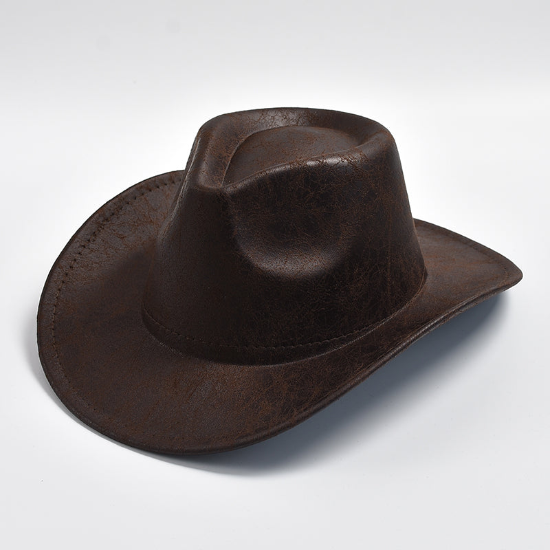 Rustic Rider Cowboy Hat - Coffee