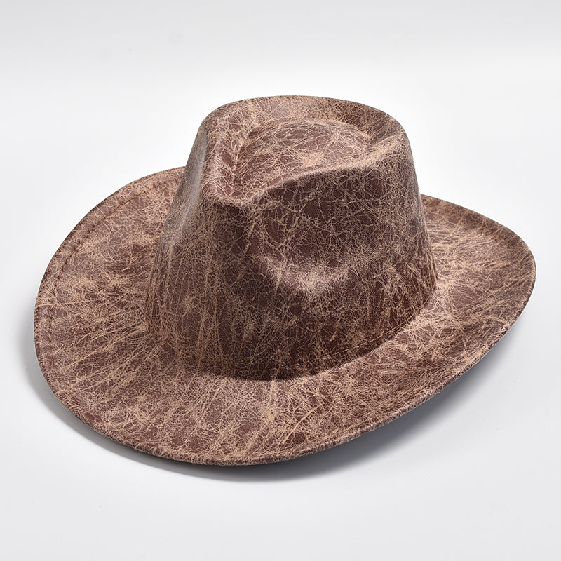 Rustic Rider Cowboy Hat - Light Brown