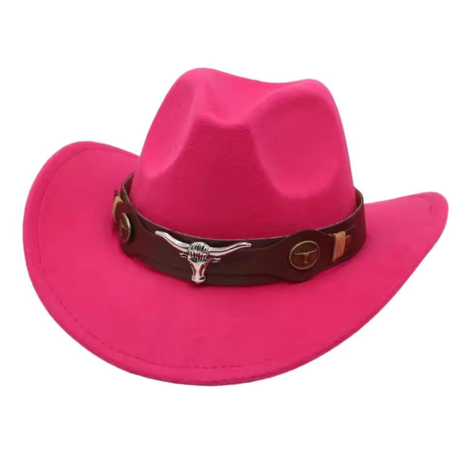 Western Cowboy Hat Inspired by Ennis & Jack - Fushia