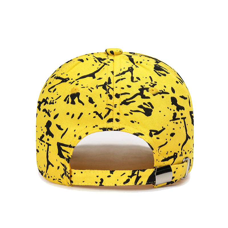 Splash Pattern Baseball Cap – Back