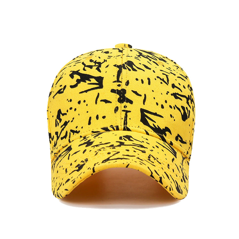 Splash Pattern Baseball Cap – Front