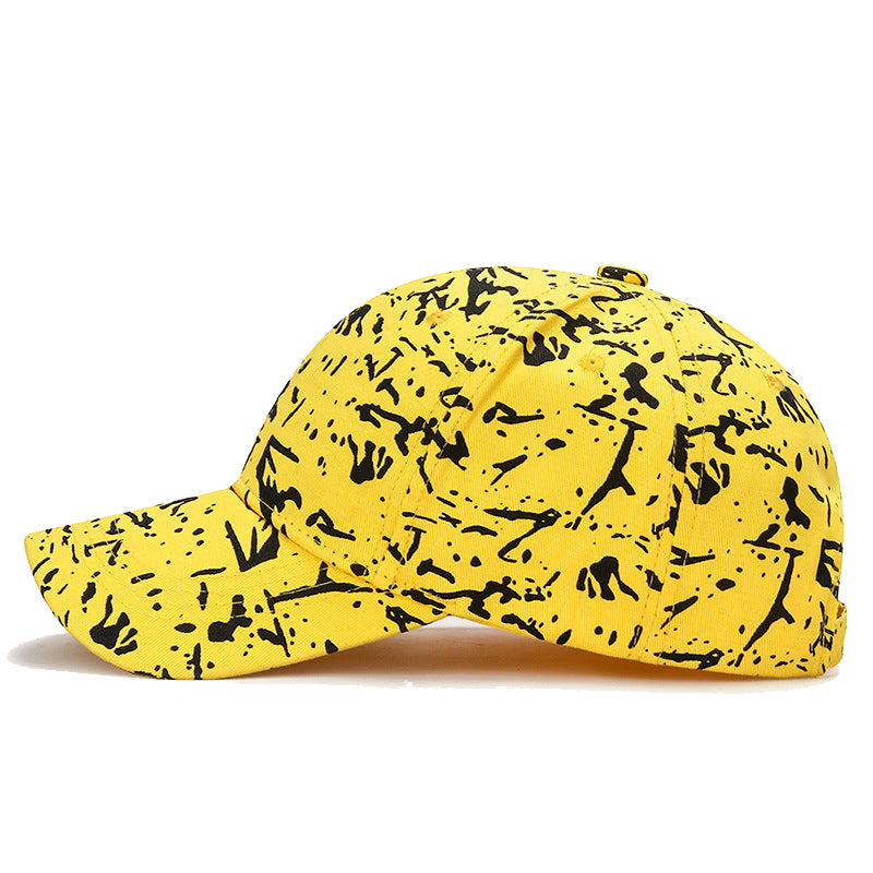 Splash Pattern Baseball Cap – Side