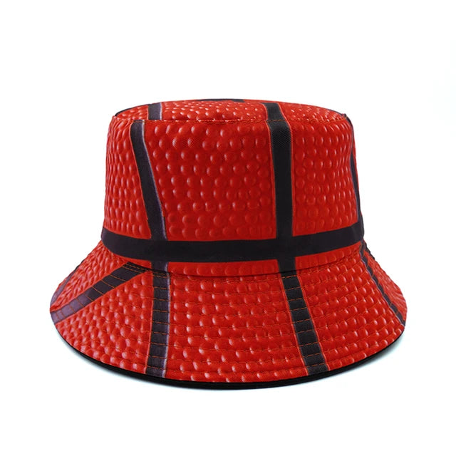 Sports-Themed Bucket Hats - Basketball