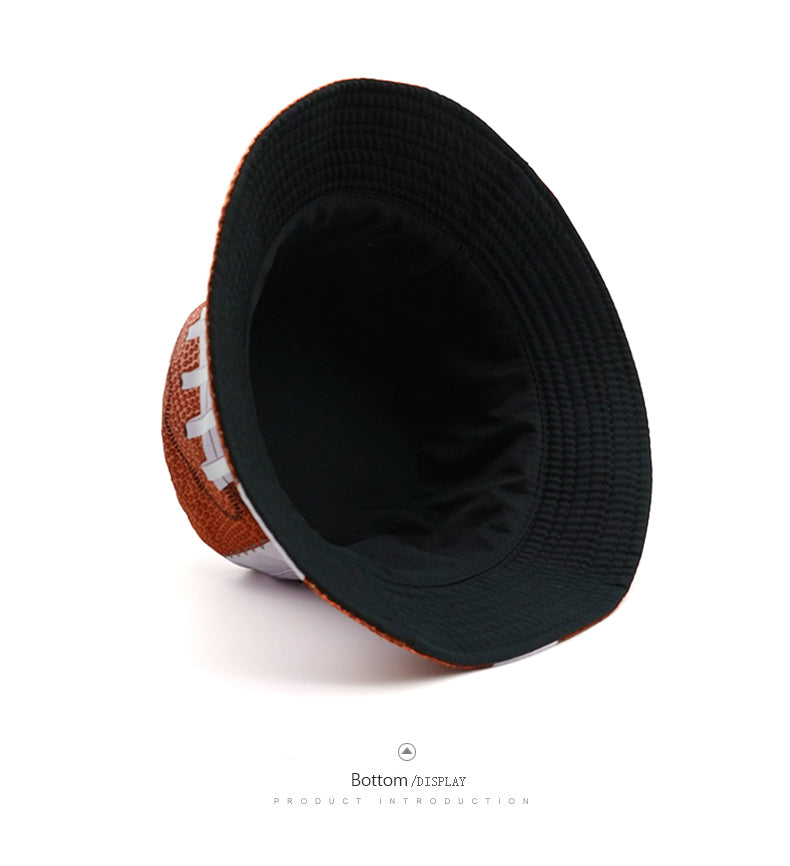 Sports-Themed Bucket Hats - Bottom Display