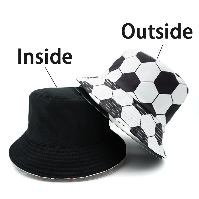 Sports-Themed Bucket Hats - Inside Outside