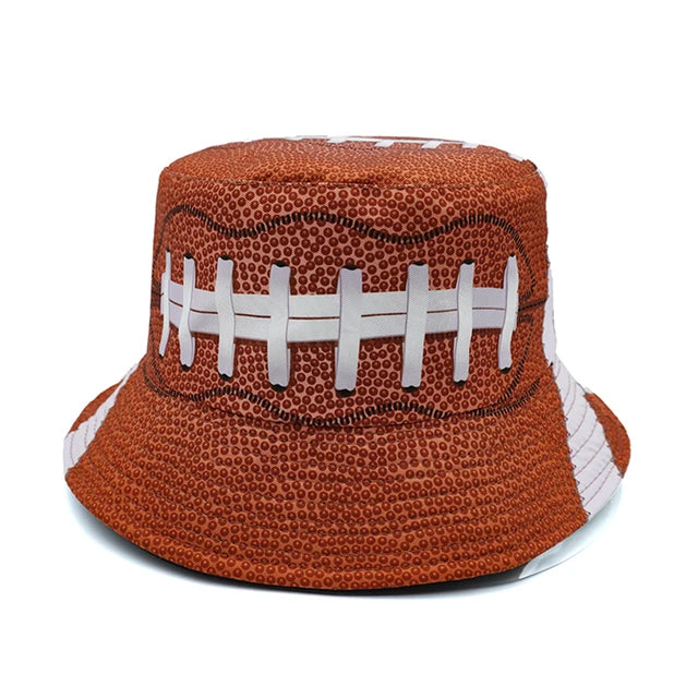 Sports-Themed Bucket Hats - Rugby