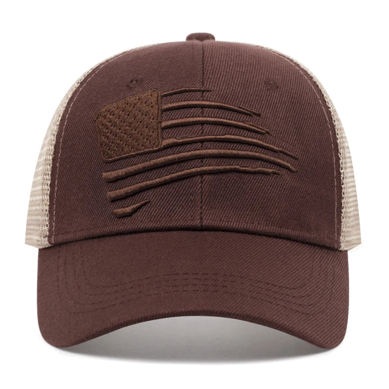 Stylish Mesh Trucker hat with Claw Design - Front
