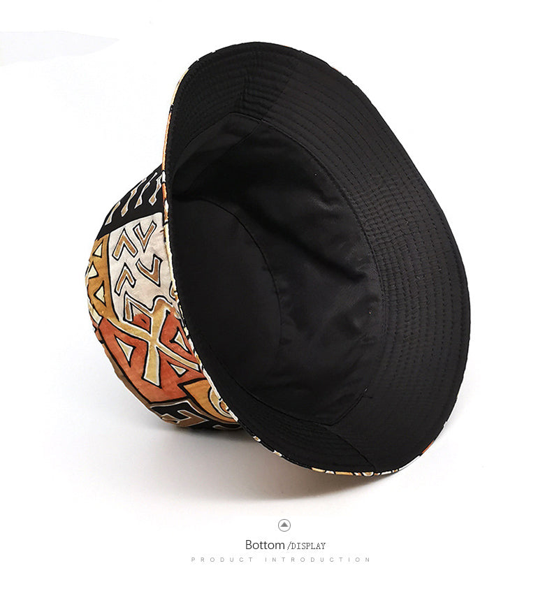 Tribal Tapestry Bucket Hats Bottom Display