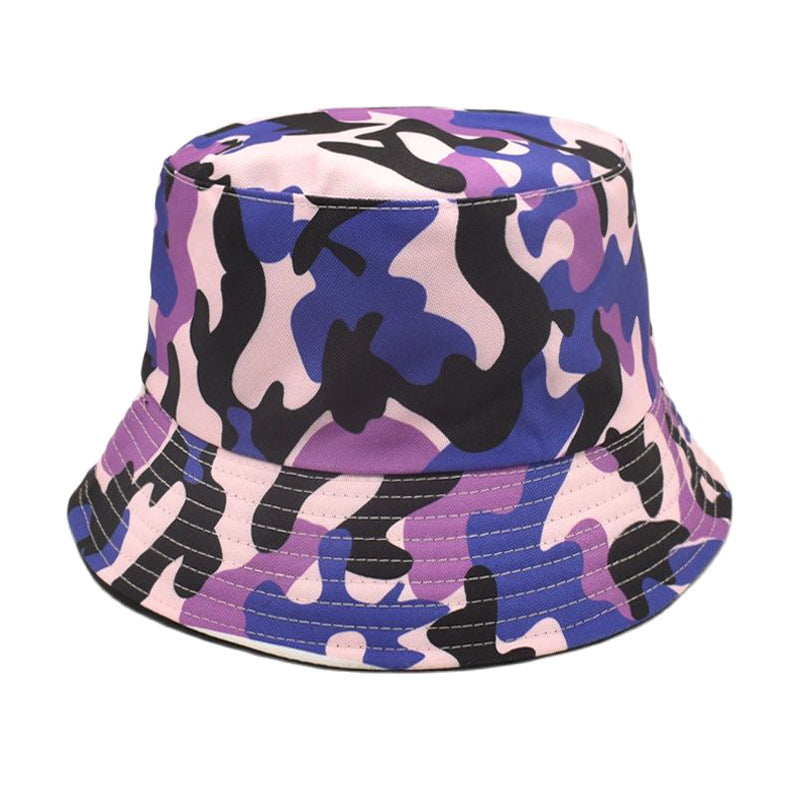 Urban Camo Bucket Hat - Purple