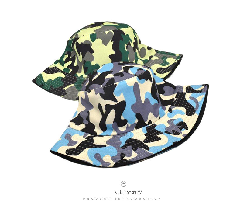 Urban Camo Bucket Hat - side display