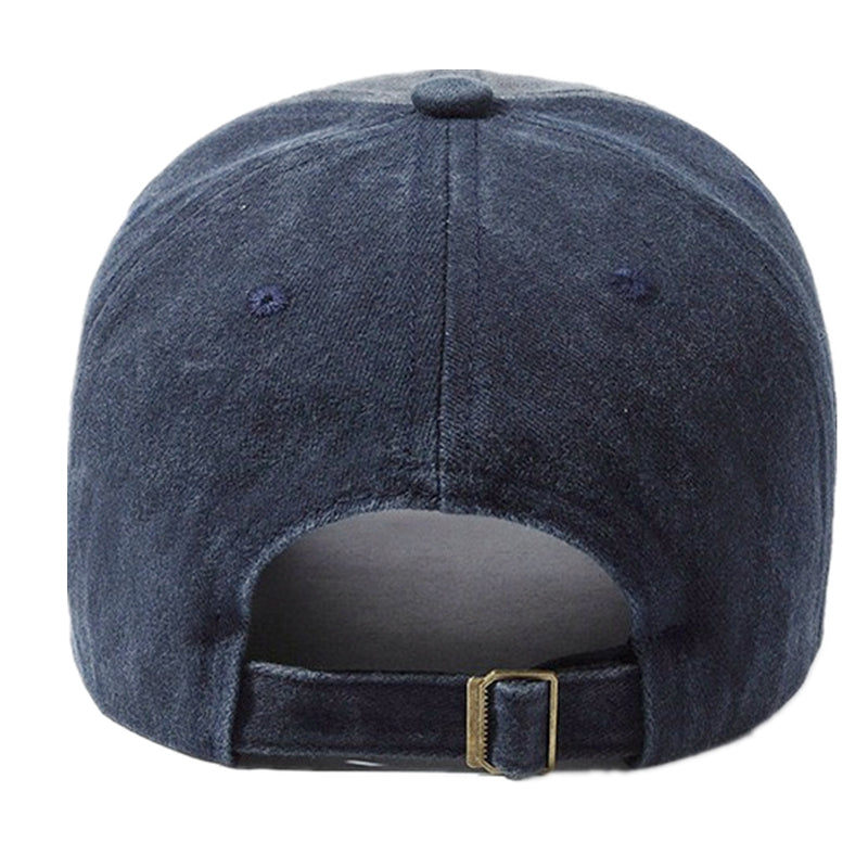 Vintage Style Embroidered Baseball Cap - Back