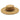 Wool Fedora Hat with Studded Band - Camel
