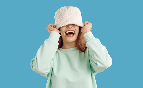 fur fuzzy winter bucket hats
