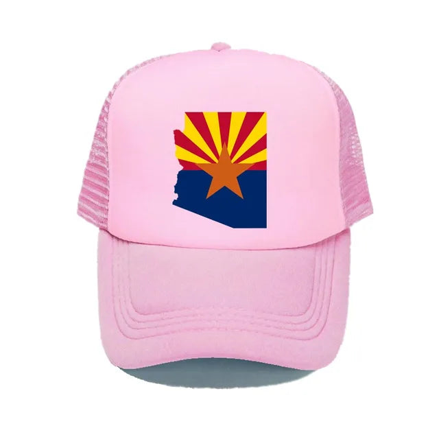 Arizona Pride Trucker Hat - Pink