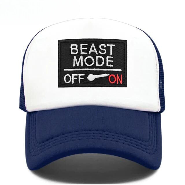 Beast Mode ON Trucker Hat - Navy