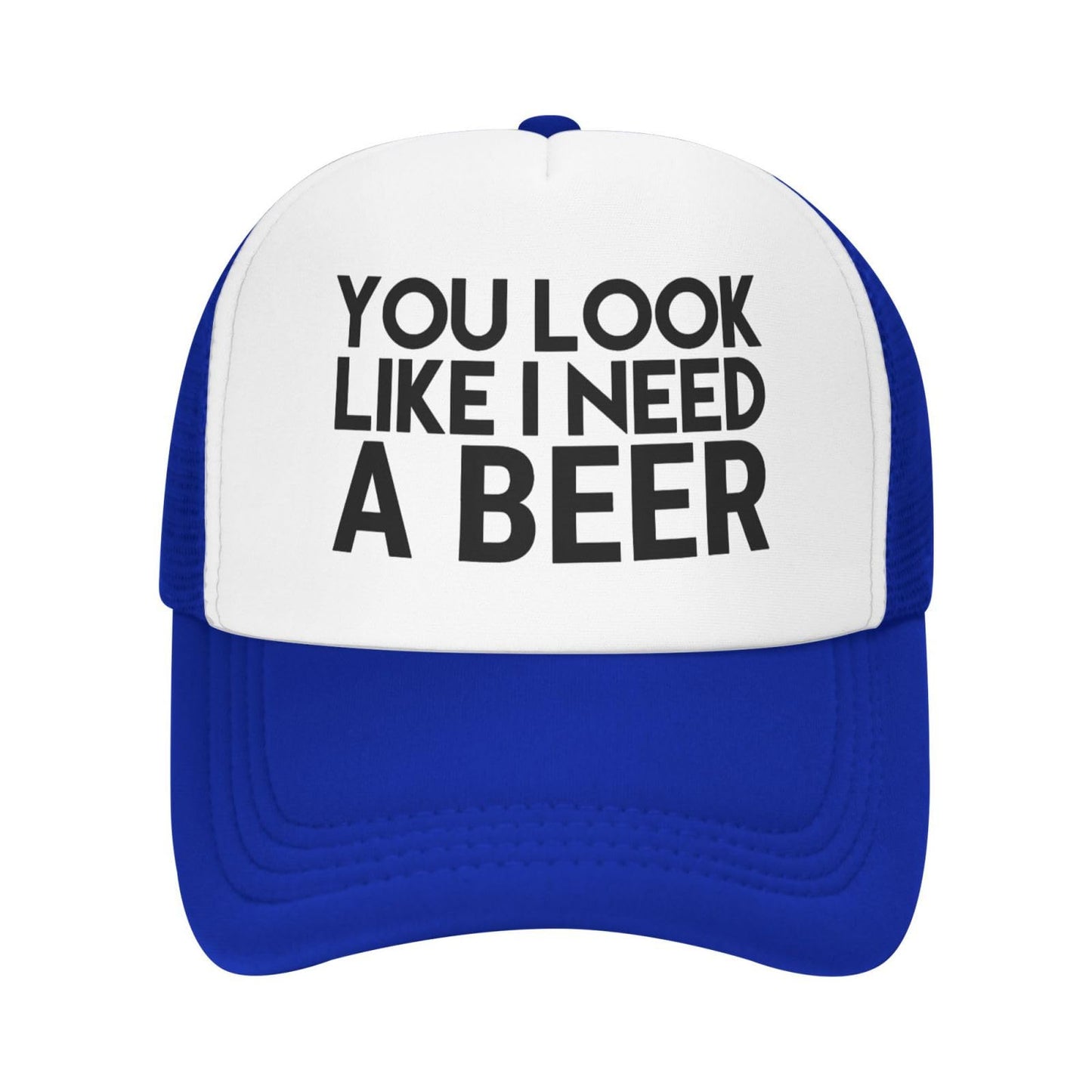 Beer Breaker Trucker Hat - Blue 