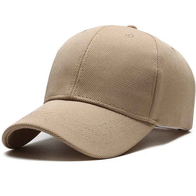 Big Head Sleek Baseball Cap - Beige