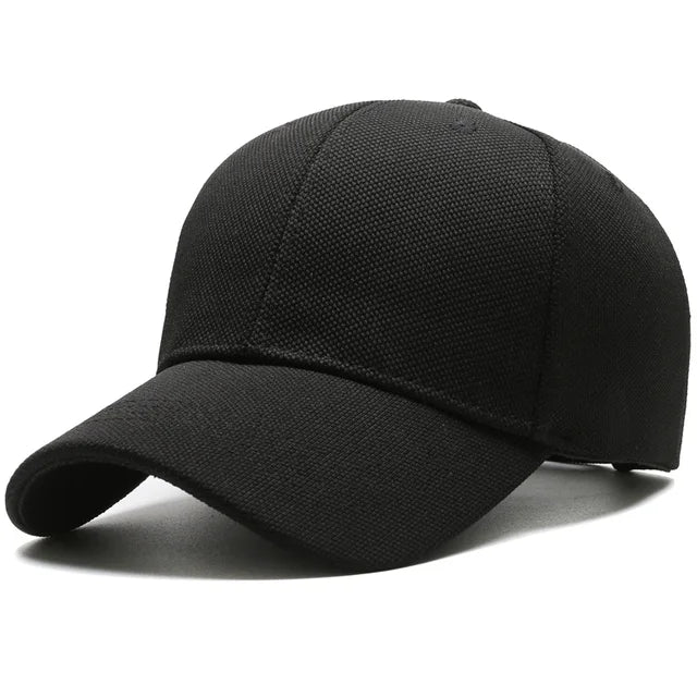 Big Head Sleek Baseball Cap - Black