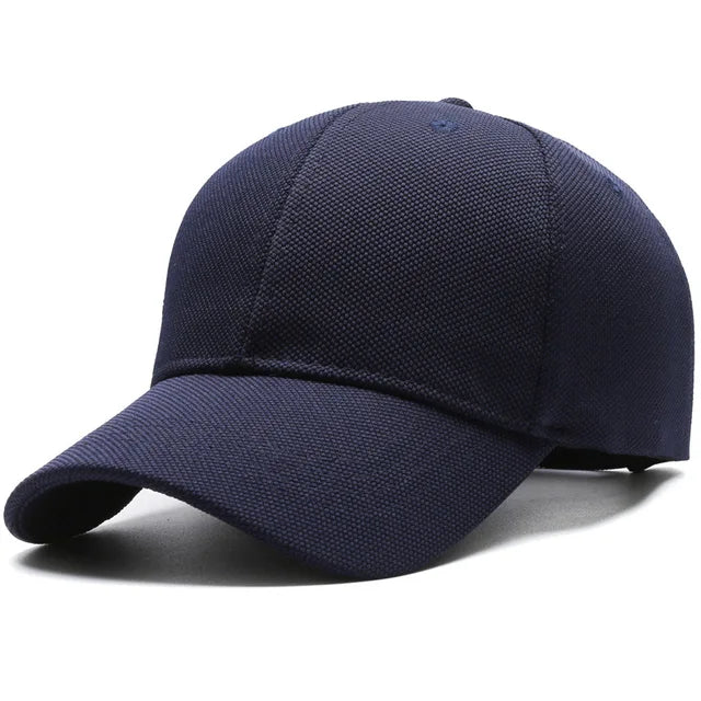 Big Head Sleek Baseball Cap - Navy Blue