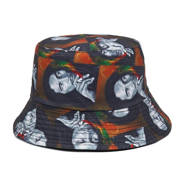 Bob Marley-Inspired Bucket Hat - Style 1