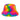 Bold Striped Faux Fur Bucket Hat - Style 1
