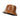  Chic Spectrum PU Leather Bucket Hat - Brown