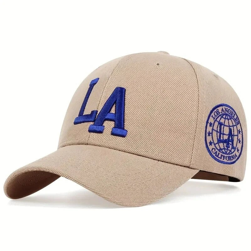 Classic LA Baseball Baseball Cap - Beige 