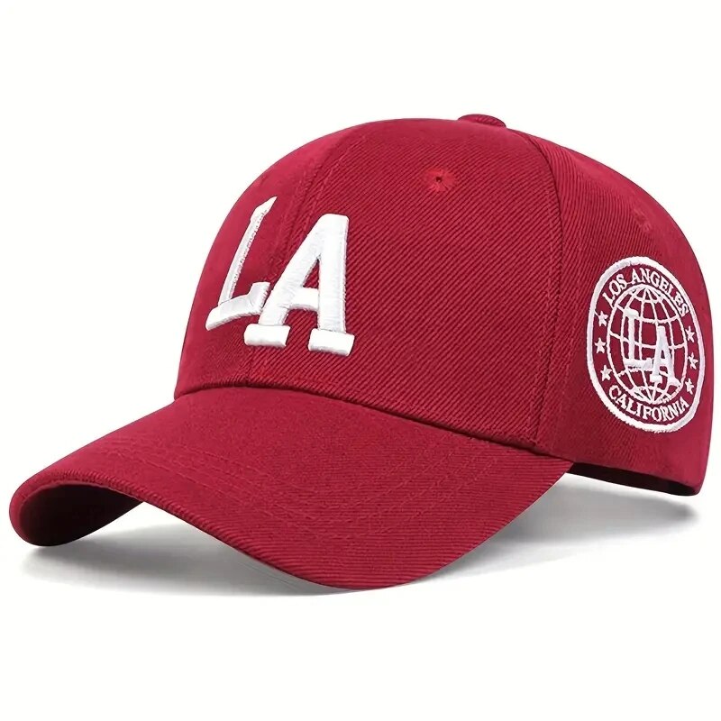 Classic LA Baseball Baseball Cap - Red 