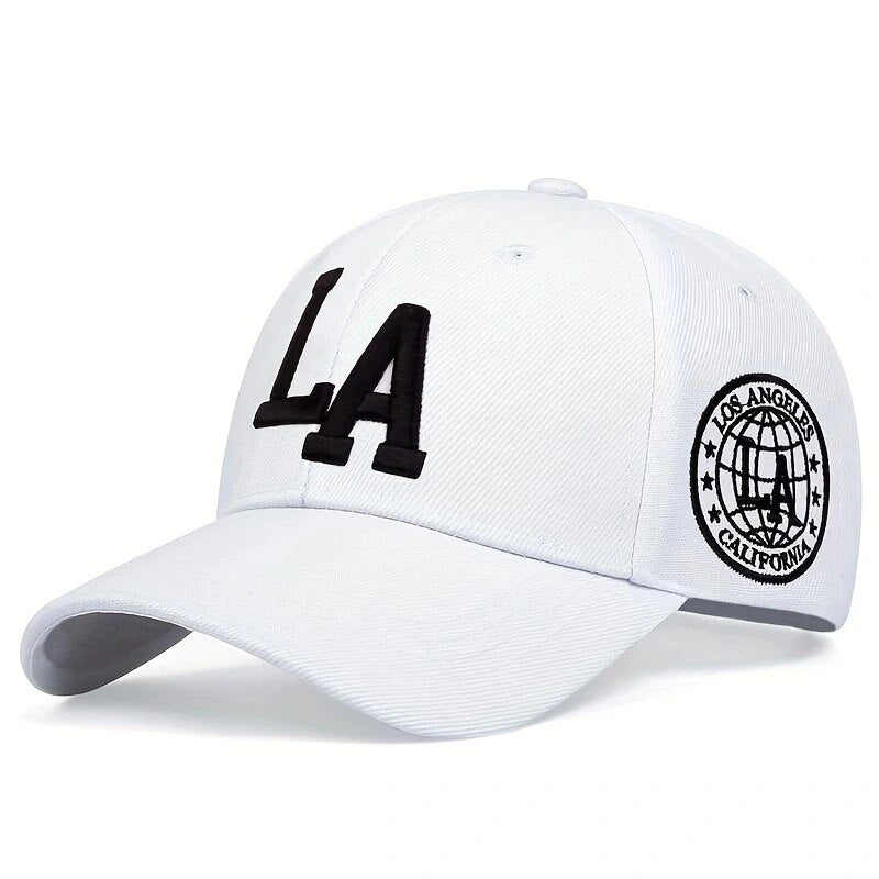 Classic LA Baseball Baseball Cap - White 