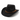 Classic Suede Cowboy Hat - Black